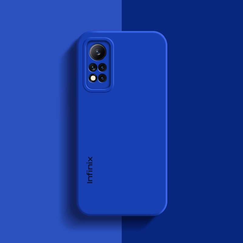 Ốp điện thoại silicon mềm màu Infinix HOT 11 Play 11S NFC 10S 10 11 2022 Vỏ bảo vệ ống kính máy ảnh