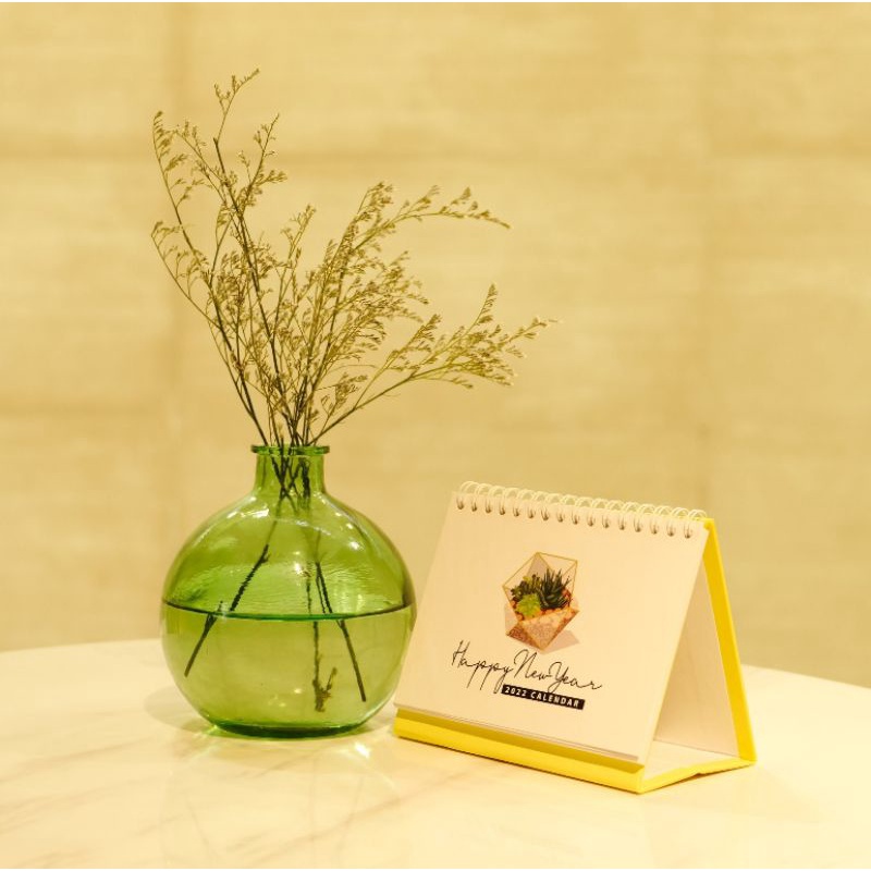 Đế lịch ngang mini 14x11cm nhiều màu pastel (đã đục lỗ sẵn)