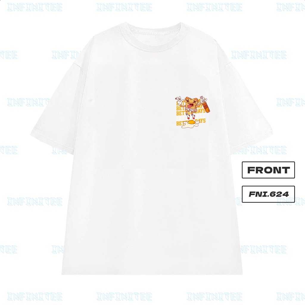 Áo thun INFINITEE Fni0624, Thun 100% Cotton - form rộng Unisex.