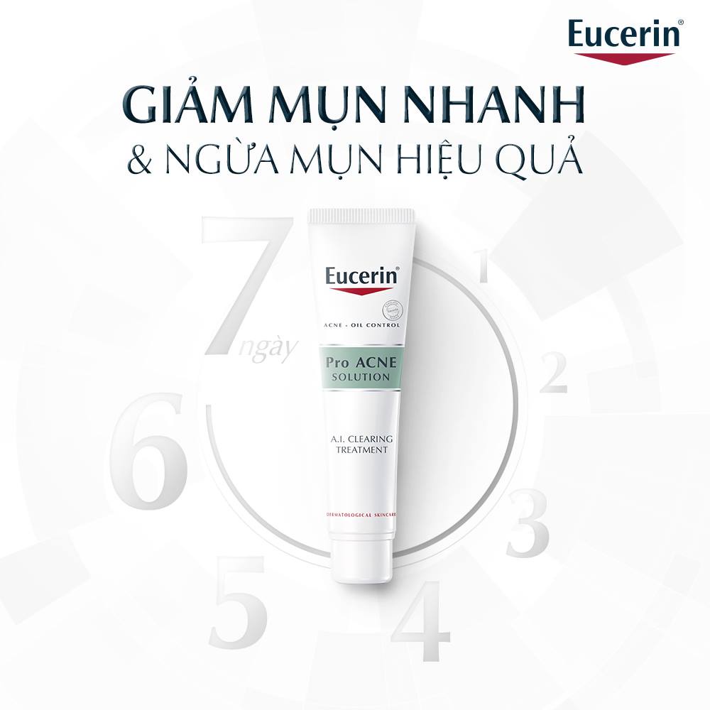 Ảnh Eucerin Kem Giảm Mụn Và Nhờn Dạng Gel Eucerin ProACNE Solution A.I Clearing Treatment 40ml 3