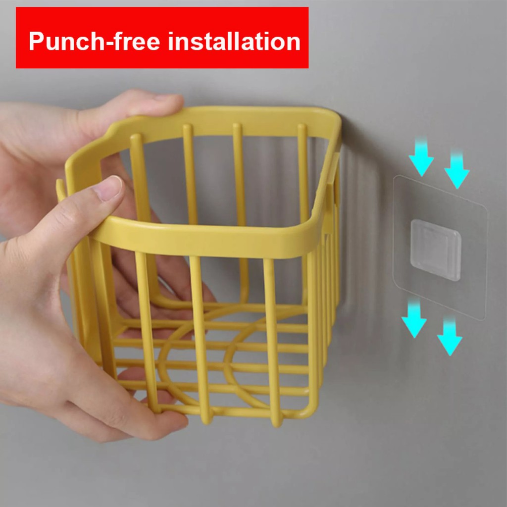Giỏ nhựa tròn đựng giấy vệ sinh