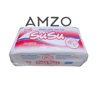AMZO_KHĂN GIẤY LAU TAY SIÊU THẤM - KHÓ RÁCH SUSU CHO GIA ĐÌNH NHÀ HÀNG, KHÁCH SẠN, BỆNH VIỆN