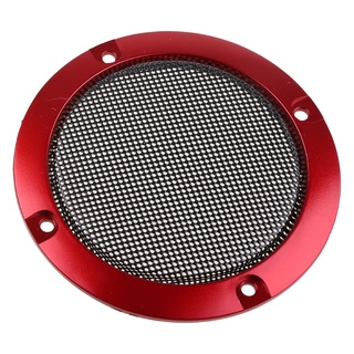 Loa tự động màu đỏ Dusur 3 inch để bảo vệ Vỏ bảo vệ loa Vỏ lưới bảo vệ
