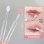 Cọ Trang Điểm Môi Bằng Silicone Kèm Nắp Đậy Tiện Lợi