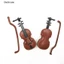 |Tinh tế| 1 / 12 Nhà Búp Bê Nhạc Cụ Mô Hình Đàn Guitar Cổ Điển Violin Cho Búp Bê