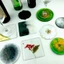 MỘT Nhựa Coaster Khuôn 5 Khuôn Silicon Cho Nhựa Đúc Coaster Epoxy Khuôn Nhựa Epoxy Đúc Khuôn Trang Trí Nhà