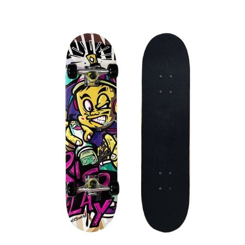 Ảnh Ván Trượt Cougar-Skateboard Bensai 15 Chính Hãng, Gỗ Ép 7 Lớp, Mặt Nhám Phù Hợp Cho Người Mới Chơi 1