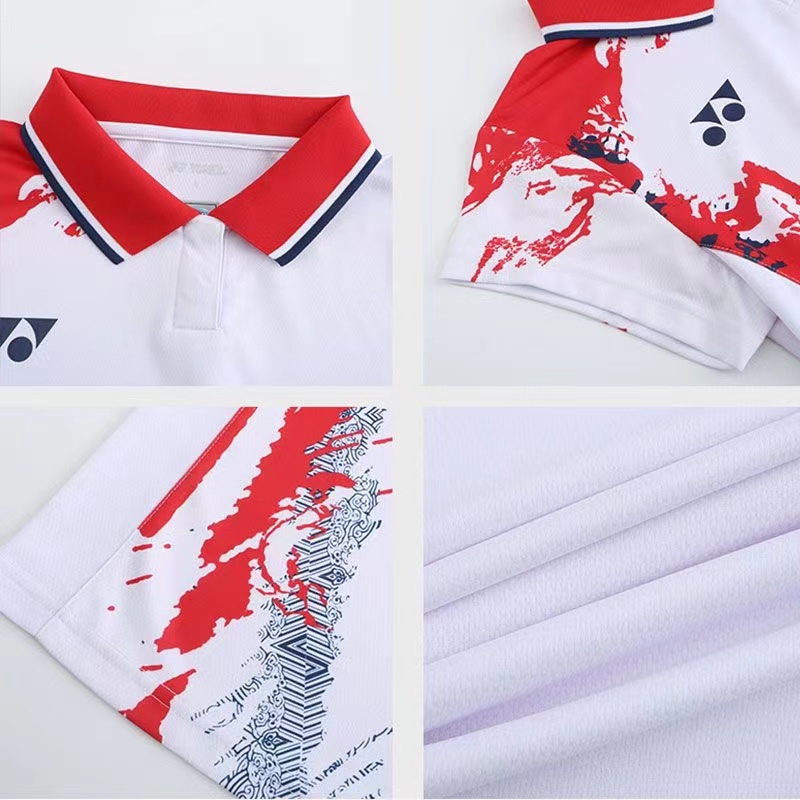 Áo Thun Cầu Lông Yonex Tay Ngắn Thoáng Khí Thời Trang Cho Nam Và Nữ