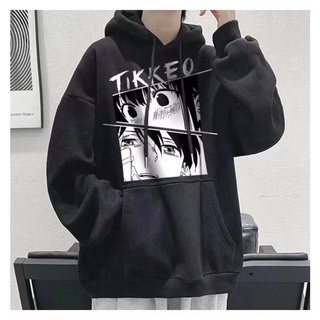ÁO nỉ HOODIES nam nữ dáng rộng in hình anime TIKKEO phong cách đường phố Nhật Bản