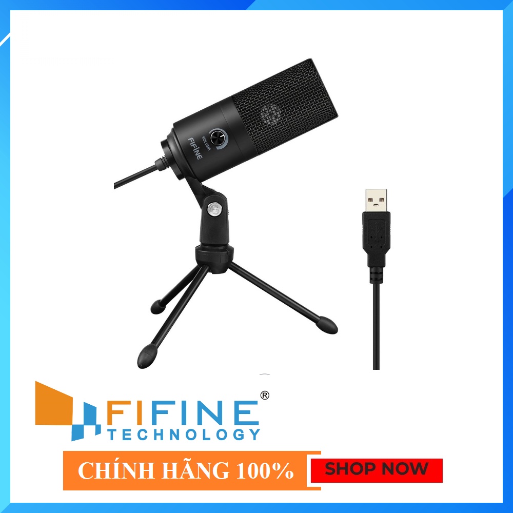 FIFINE K669B / K669 - HÀNG CHÍNH HÃNG - Mic Thu âm để Bàn Cổng USB Dành ...