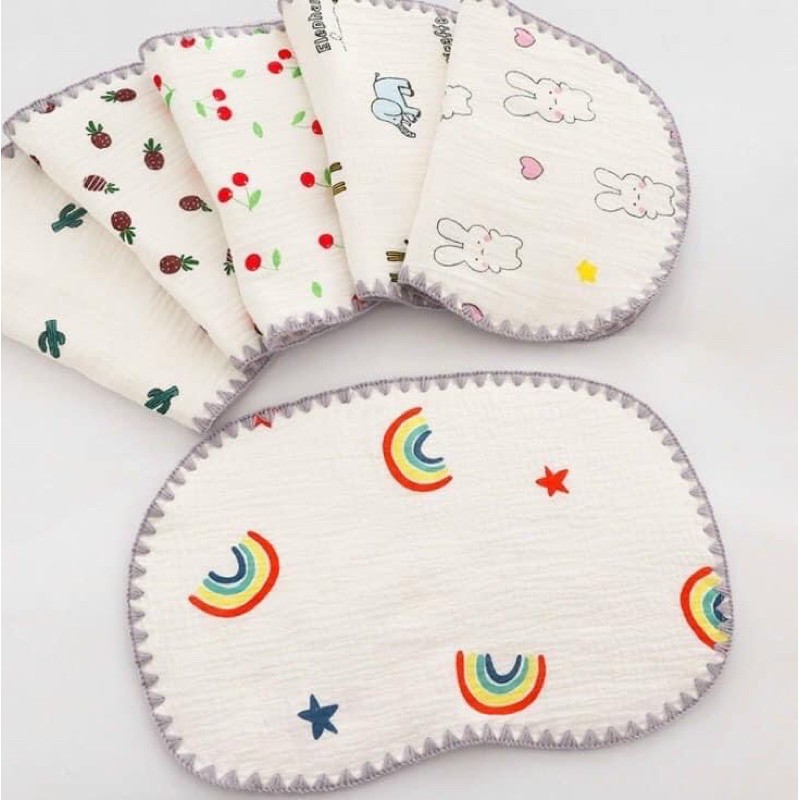 Gối xô sợi tre mịn 10 lớp cho bé - hanzomart