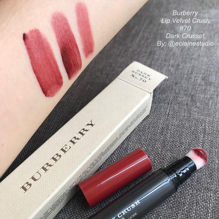 Burberry lip velvet crush best sale dark russet