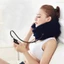 Gối Massage Cổ Hỗ Trợ Điều Trị Đau Mỏi Cổ, Gáy Đai Mátxa Cổ Hơi Kéo Giãn Cổ Thiết Bị Nâng Cổ Hơi
