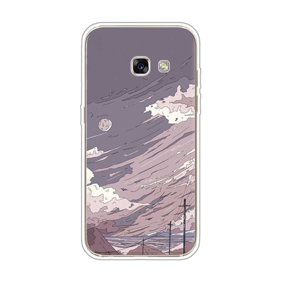 Ốp Điện Thoại TPU Dẻo In Họa Tiết Thời Trang Xinh Xắn Cho Samsung Galaxy a5 2017 a3 2016 a3 2015 a3 2017