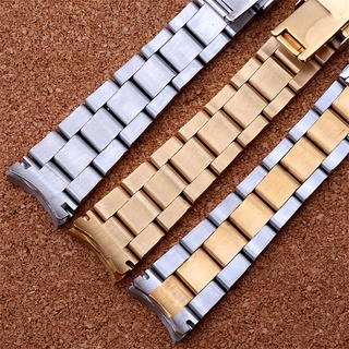 Vòng tay khuỷu tay 20mm 21mm cho dây đeo chuyên dụng Rolex Vòng tay bằng thép không gỉ hoàn toàn chắc chắn cho dây đeo đồng hồ ma nước