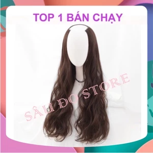 KẸP TÓC GIẢ CHỮ U XOĂN NHẸ DÀI SỈ TOÀN QUỐC