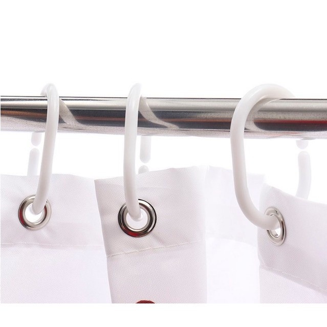 KHOEN NHỰA TREO RÈM PHÒNG TẮM (set 12 cái) | Shopee Việt Nam