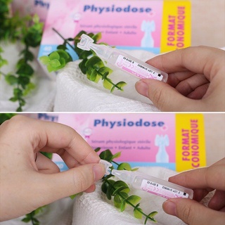 [XẢ HÀNG-DATE T01/2027]Nước Muối Sinh Lý Physiodose Pháp Tép Hồng Có Tem Chính Hãng