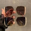 Kính mát thời trang nữ gọng vuông quá khổ tròng mắt phủ Polarized chống chói cực tốt phiên bản Hàn Quốc đẹp rẻ ABICA 231