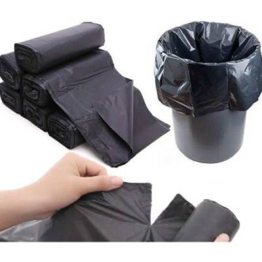 set 3 Cuộn Túi Rác Tự Phân Hủy - Bao Rác Đen Kích Thước Lớn 55*65CM ...