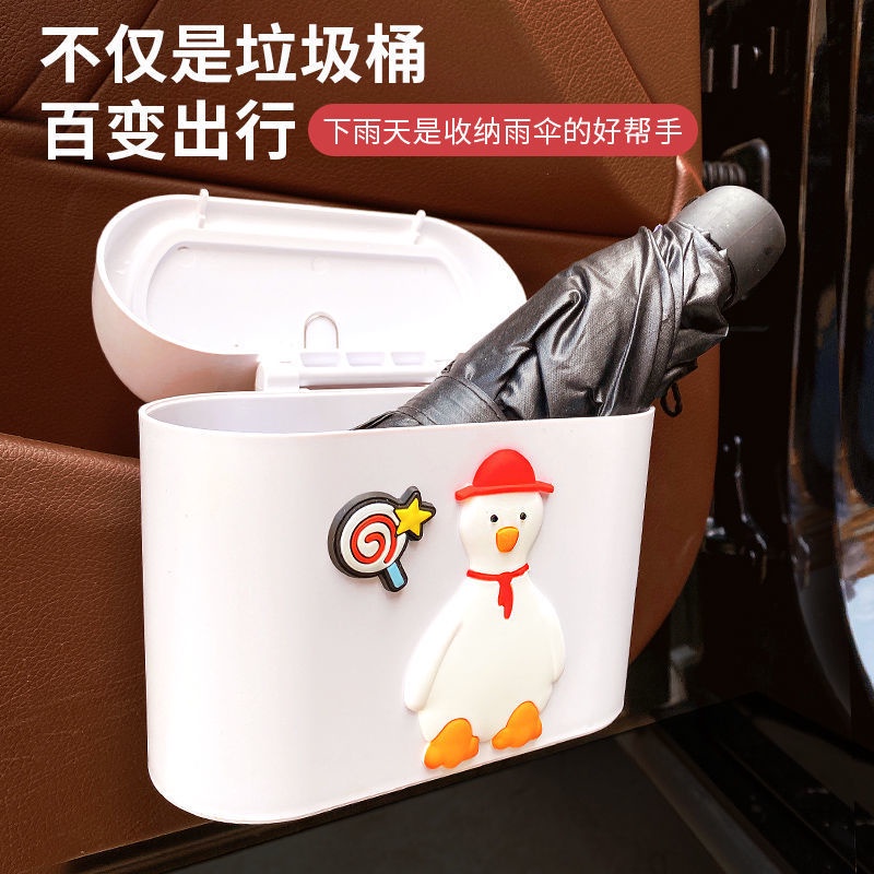 Thùng Rác Ô Tô Có Thể Dễ Thương Treo Thùng Đựng Rác Phụ Kiện Ô Tô Xe Tổ Chức