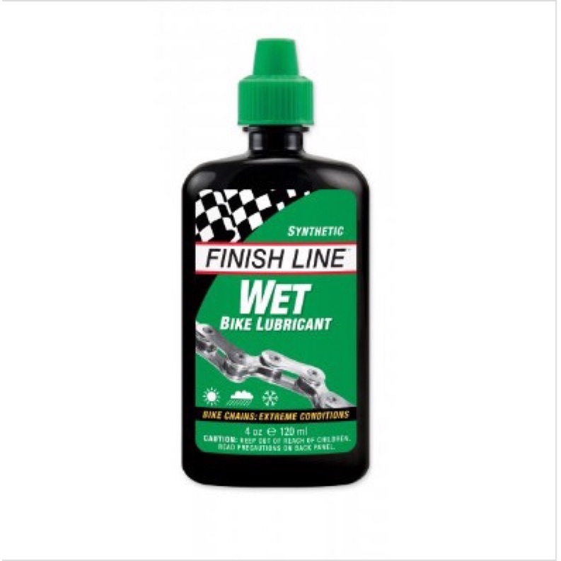 Dầu Tra Sên FINISH LINE WET 120ml - WET Bike Lubricant