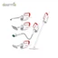 Máy Lau Nhà Hơi Nước Nóng DEERMA ZQ600, Công Suất 1600W, thời gian làm nóng 20s, bình nước 230ml_vimart
