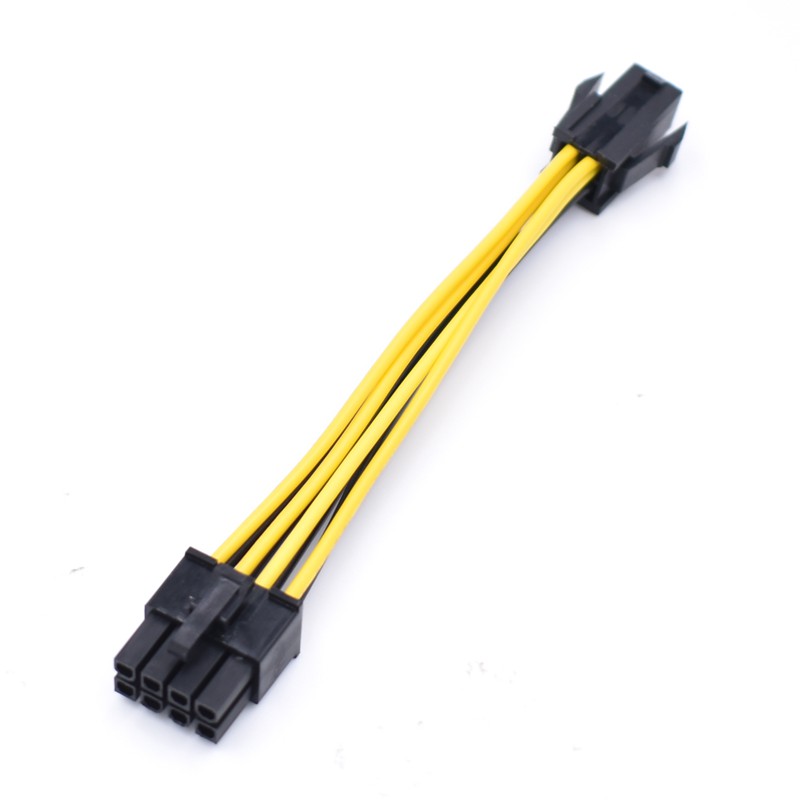 Cpu 4 Pin Nam Đến 8 Pin Nữ Bộ Chuyển Đổi Nguồn CPU Cáp Dẫn Adapter ...