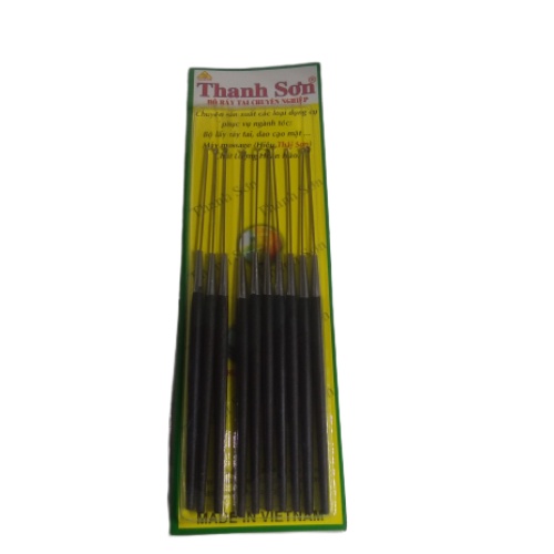 Combo 10 cây móc ráy tai trơn -salon chuyên nghiệp(18cm) | Shopee Việt Nam