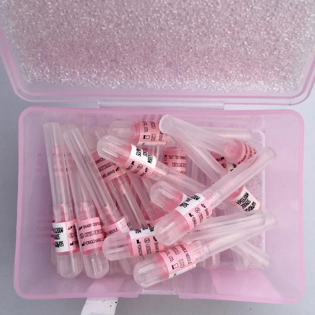 Lẻ 1 cái Kim 32G Kim tiêm dưỡng chất căng bóng Chuẩn y khoa
