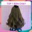 KẸP DẢI TÓC GIẢ CHO NỮ XOĂN DÀY 200GRAM BAO ĐẸP