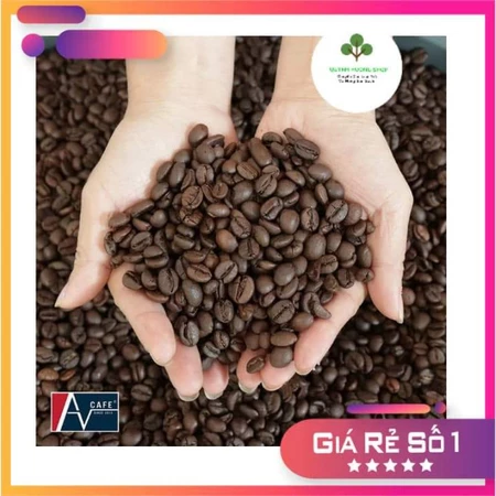 [Cà Phê Nhà Rang] 0.5kg Cà phê nguyên chất rang mộc/rang bơ Robusta