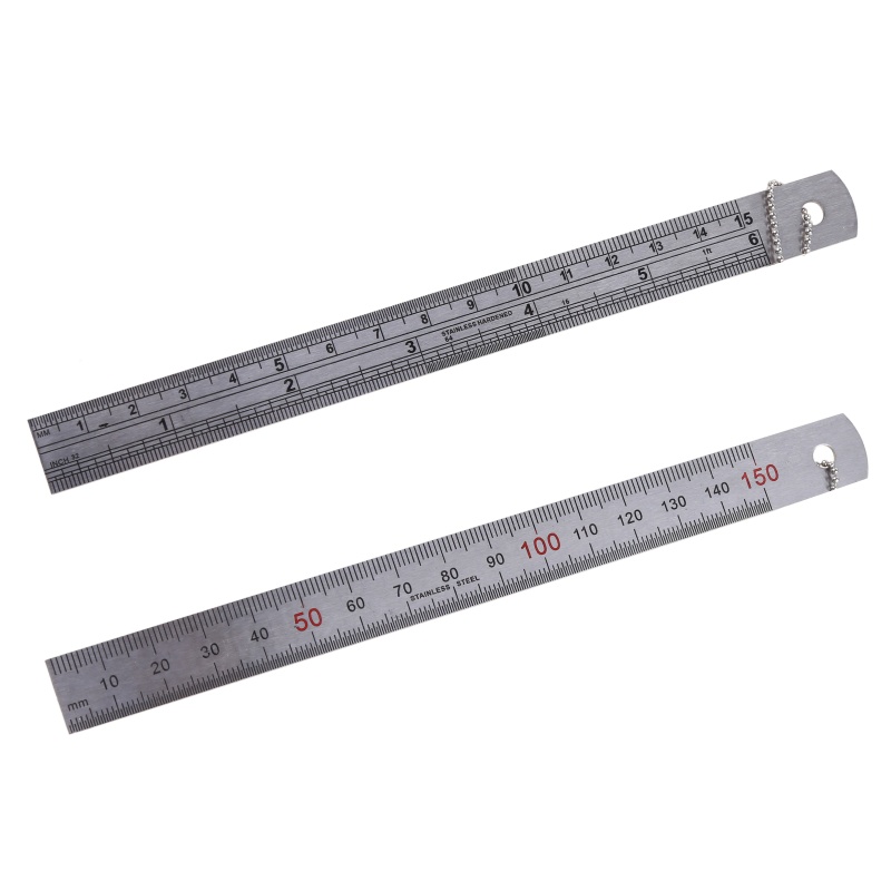 Set 2 Thước Đo Khe Hở Bằng Thép Không Gỉ 1-15mm 1-15cm