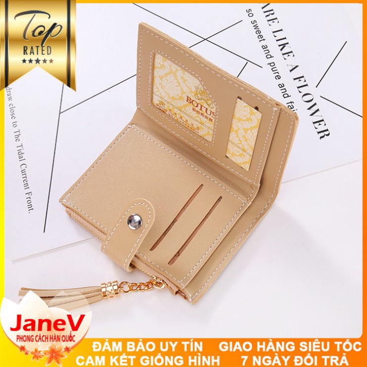 free ship [6 MÀU] Ví Nữ Mini Ngắn Cầm Tay Phong Cách Hàn Quốc TVNN161