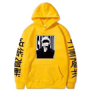 Cửu Âm Chân Kinh Kaisen Khoác Hoodie Anime Harajuku Satoru Gojo Đồ Họa Nam/Nữ Áo Nỉ Áo Thun Dài Tay Áo Dạo Phố Cao Cấp