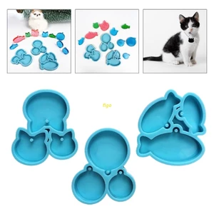 DIY Jewelry Pendants Epoxy Resin Mold Hanging Tag Listed Silicone Mould