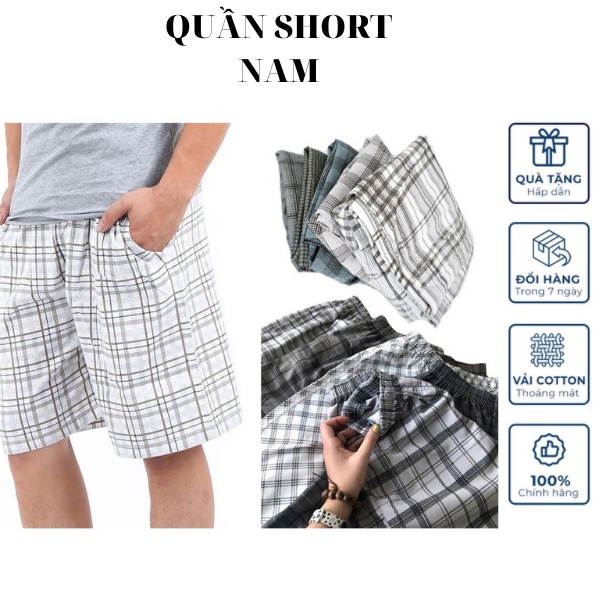 Short nam, Quần short Nam ,size 40kg tới 99 kg vải co dãn mát mẻ .