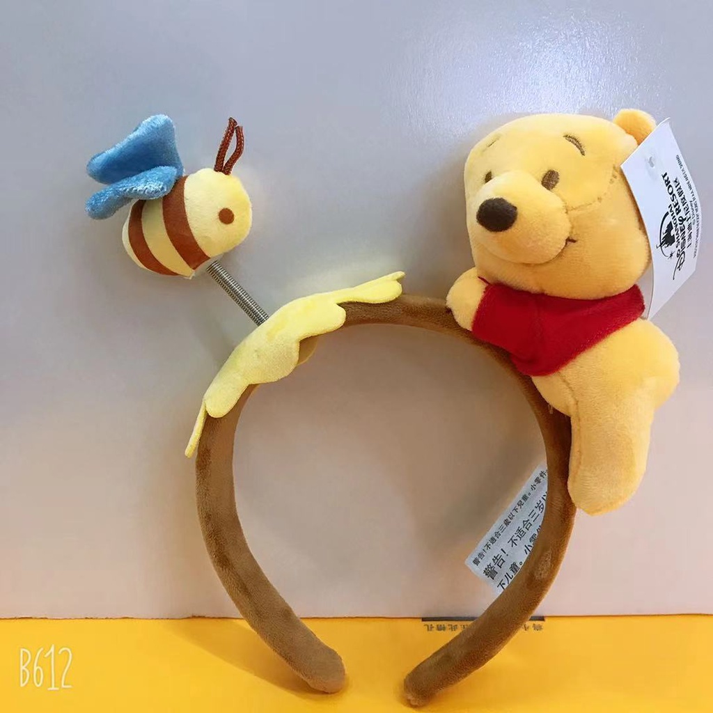 SQ Winnie the Pooh, Lotso, và Stitch - Dây Buộc Tóc Đáng Yêu Cho Trẻ Em