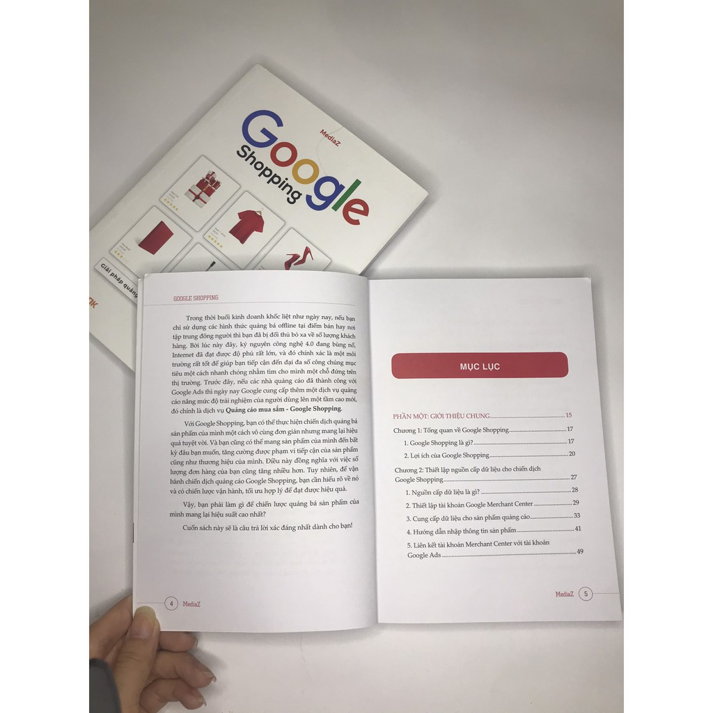 Ảnh Sách - Google Shopping - Giải Pháp Quảng Cáo Tối Ưu Cho Website TMĐT 2