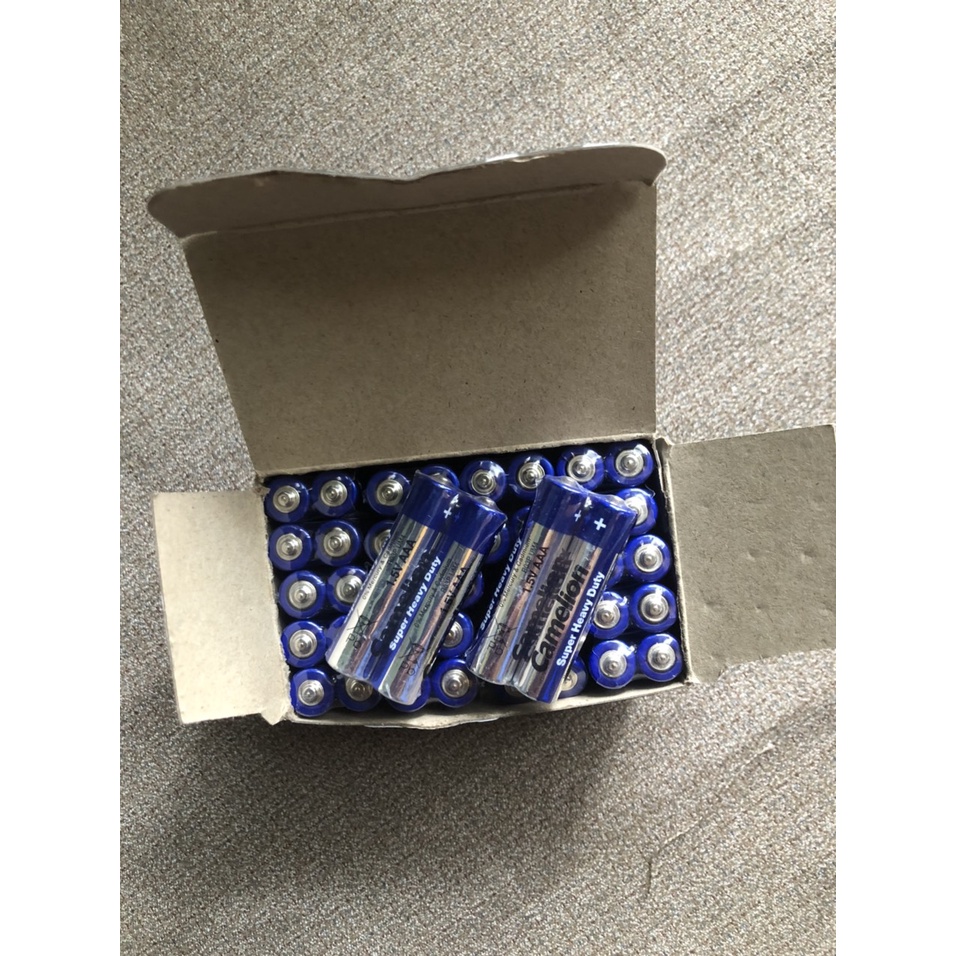 Hộp pin tiểu AAA Camelion 40 viên chính hãng ( pin nhỏ như đầu đũa )dung lượng pin bền bỉ và sử dụng được lâu