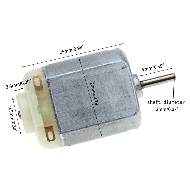 Mô Tơ Xe Hơi Đồ Chơi Tốc Độ Cao DC1-6V Type 130