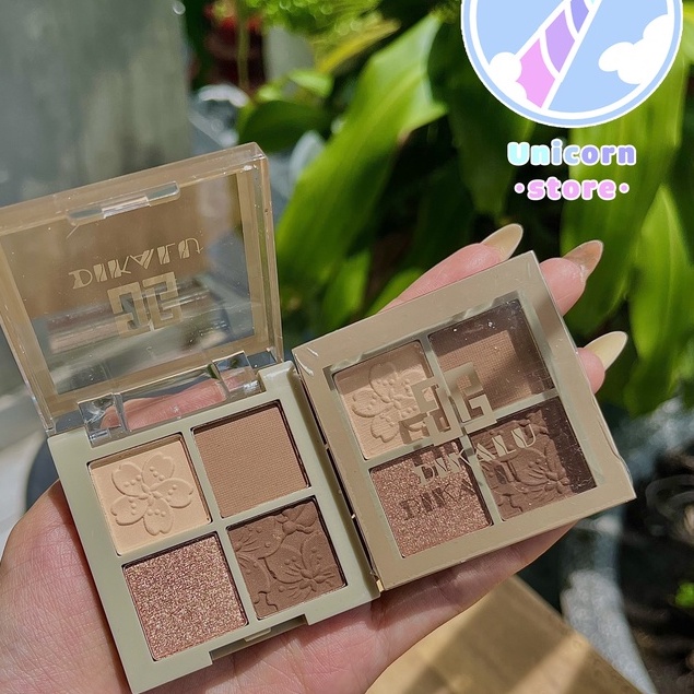 Phấn Mắt 4 Ô Nhất Tiếu Khuynh Thành Dikalu Minimulti Eyecolor Palette - DKL040