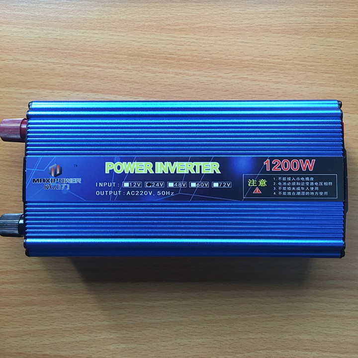 Máy kích điện 12v lên 220v MAXIPOWER 1200W sử dụng thiết bị gia đình lúc khẩn cấp
