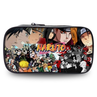 GC9 Naruto Hộp Đựng Sasuke Dung Tích Lớn Chống Thấm Nước Văn Phòng Phẩm Dây Kéo Học Sinh Hoạt Hình Túi Đựng Bút Trẻ Em Trường Cung Cấp