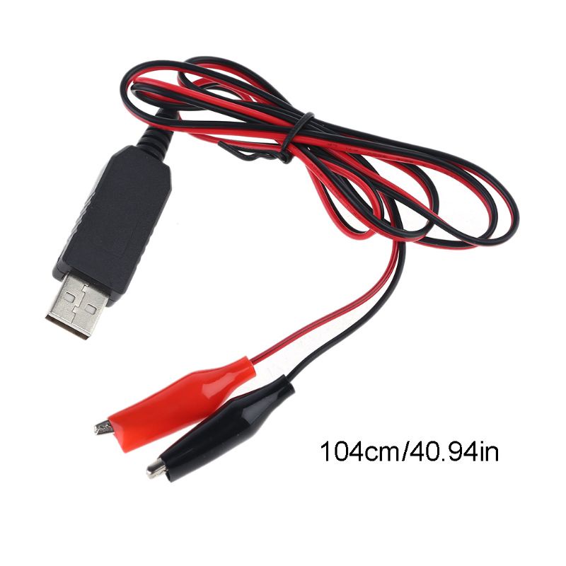 Replace 2x AA AAA  Eliminator USB 5V to 3V Step-down Cable for Radio Toy
