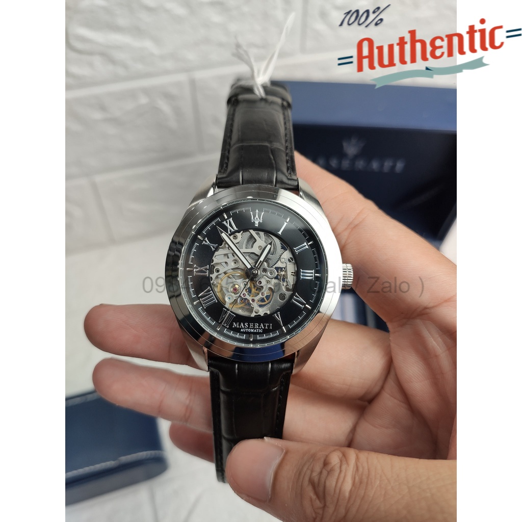 ng H Nam Maserati Traguardo Automatic Black Dial Mens R8871612001 Shopee Vi t Nam