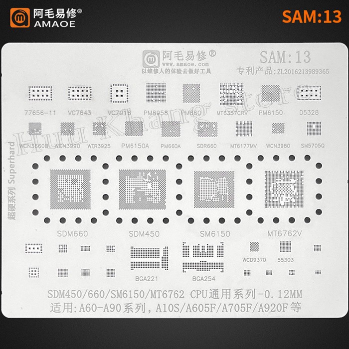 Vỉ làm chân ic Androi | Sam11-Sam20 | RF1 RF2 | WSR1 | EU2 EU3 | Shopee ...