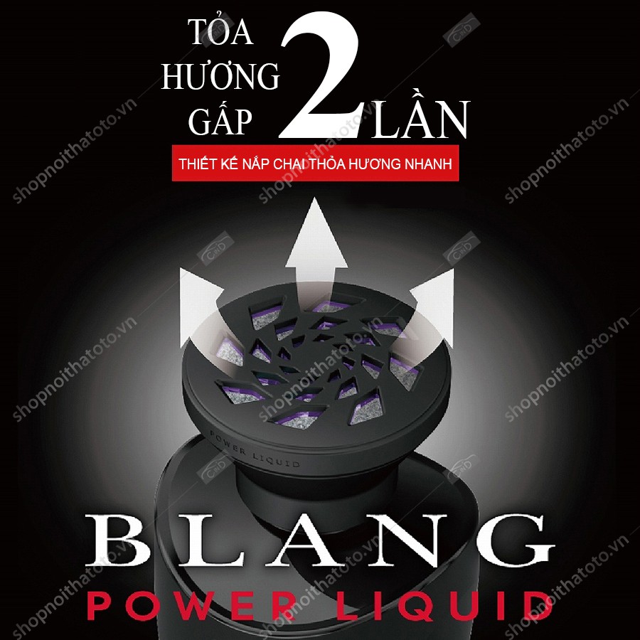 Nước Hoa Khử Mùi Trên Ô Tô CARMATE Blang Power Liquid L73 165ml Phù Hợp Cho Nhiều Dòng Xe Hơi Xe Tải