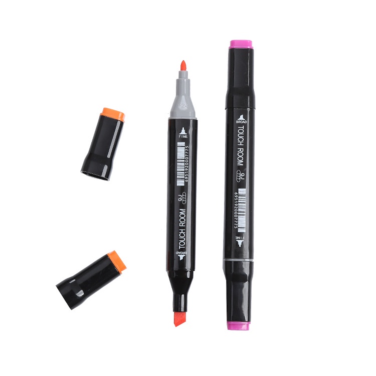 Bút màu marker brush  chuyên nghiệp cao cấp kèm túi vải highlight 24/40/60/80 Màu