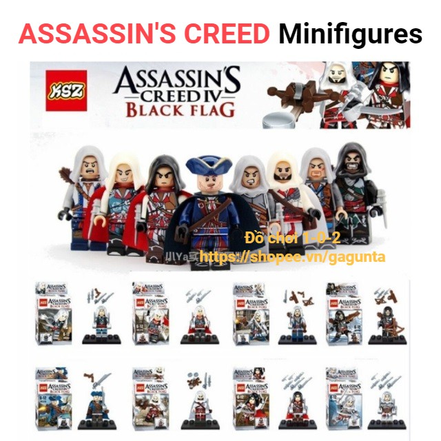 Assassin's best sale creed minifigures